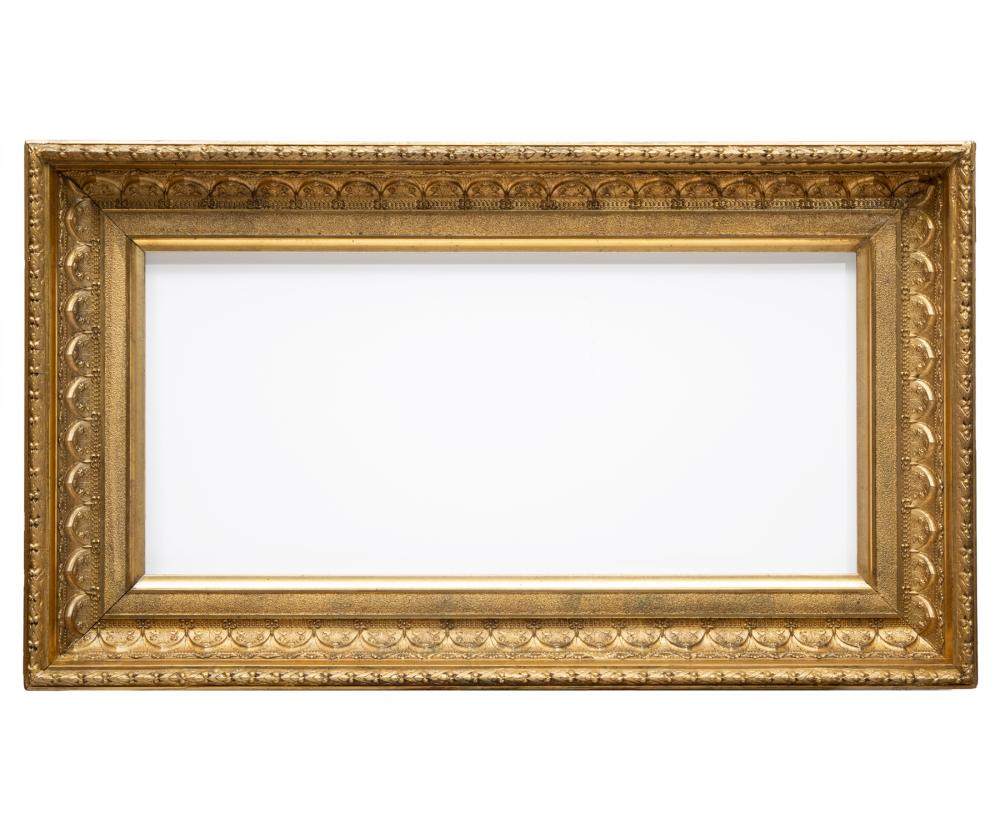 Appraisal: Pair of Aesthetic Giltwood Frames th c in x in