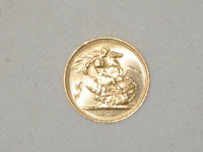 Appraisal: A GOLD SOVEREIGN dated