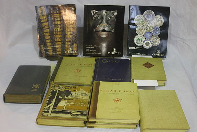 Appraisal: A FEW PERSIAN AND OTHER REFERENCE BOOKS and a Christie's