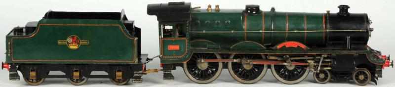 Appraisal: Live Steam -Gauge Train Engine Tender English Pre-war European style