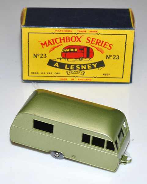 Appraisal: MATCHBOX - SERIES C BLUEBIRD DAUPHINE CARAVAN METALLIC GREEN INCLUDING