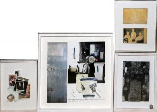 Appraisal: ROLF WOJCHIECHOWSKI CONTEMPORARY COLLAGES ROLF WOJCHIECHOWSKI CONTEMPORARY COLLAGES H TO