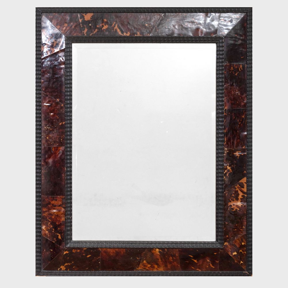 Appraisal: Faux Tortoiseshell Mirror x in Property From the Estate of