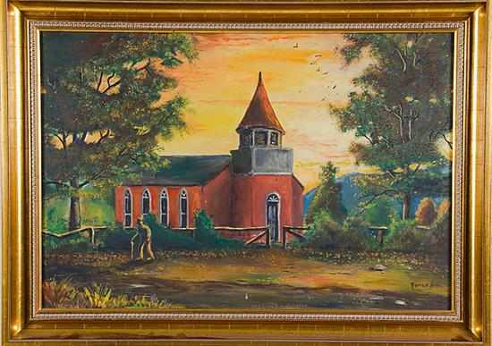 Appraisal: Forrest Hull West Virginia - VIRGINIA'S CHAPEL Pratt West Virginia