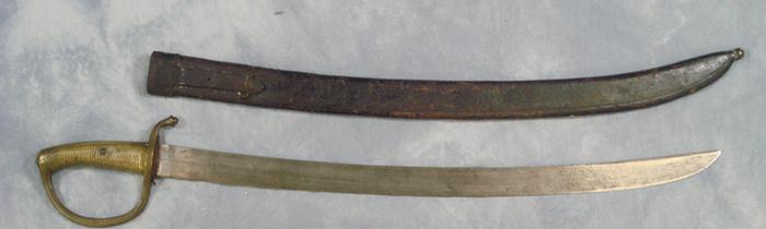 Appraisal: French short sword dated at top of blade gd cond