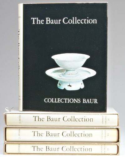 Appraisal: CHINESE ART BOOKS Four volumes from The Baur Collection Chinese