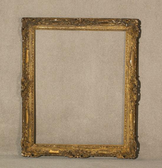 Appraisal: Louis XV Style Giltwood Frame Late th-Early th Century Sight