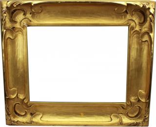 Appraisal: Antique Carved Gilt Continental Frame Antique Carved Gilt Continental Frame