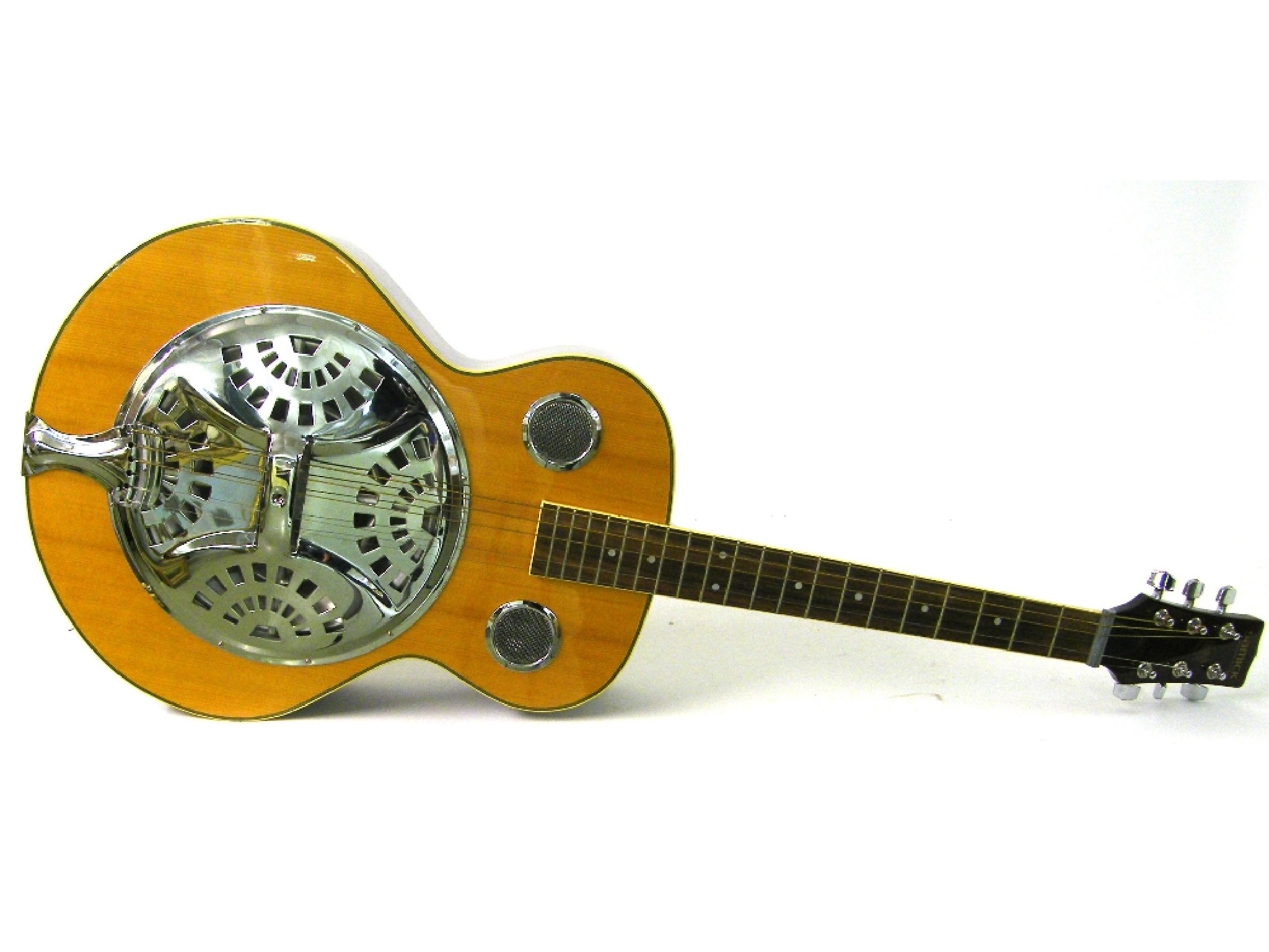 Appraisal: Samick Artist Series Edition resonator guitar with natural top and