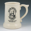 Appraisal: McCoy advertising mustache mug from Your Father's Mustache Bourbon Street