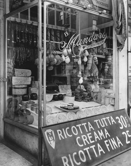 Appraisal: ABBOTT BERENICE - Cheese Store Bleecker Street Silver print x