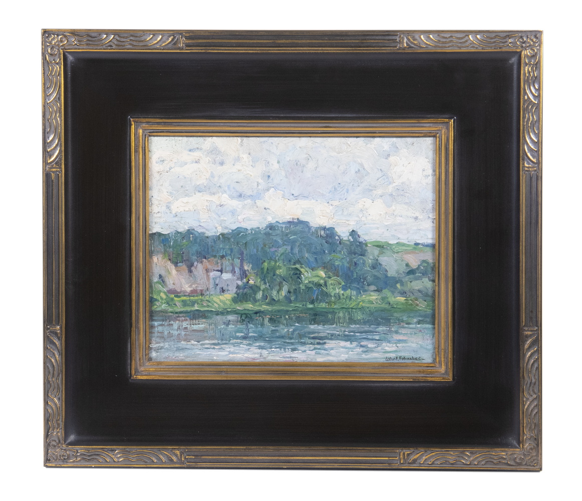 Appraisal: JOHN FULTON FOLINSBEE ME PA - The Quarry oil on