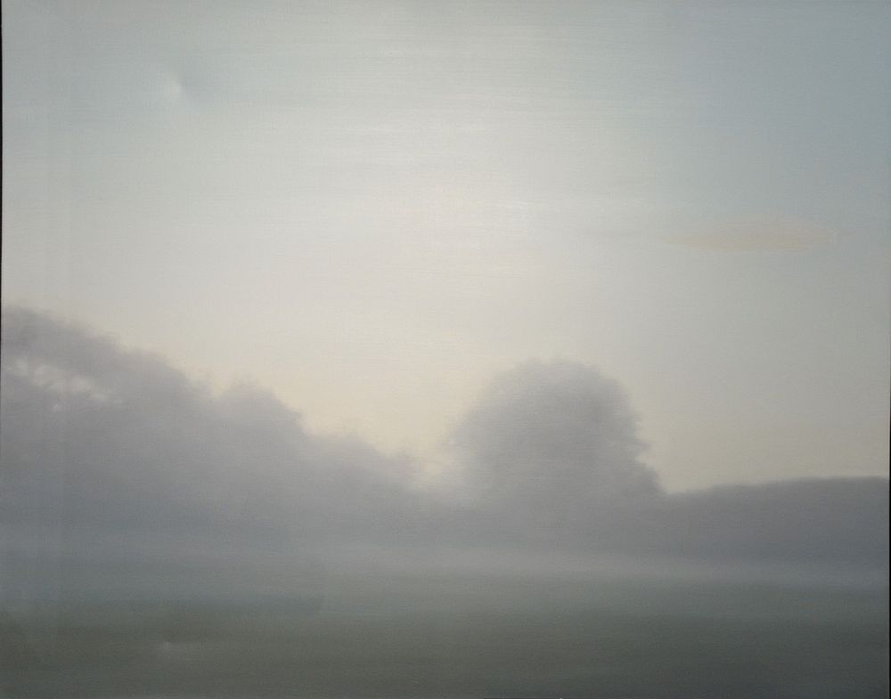 Appraisal: David Ryan British b First Light acrylic on canvas signed