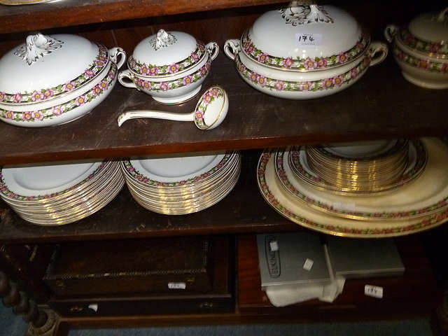 Appraisal: THREE VARIOUS CANTEENS OF SILVER PLATED CUTLERY together with a