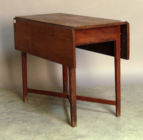 Appraisal: Federal cherry pembroke table ca