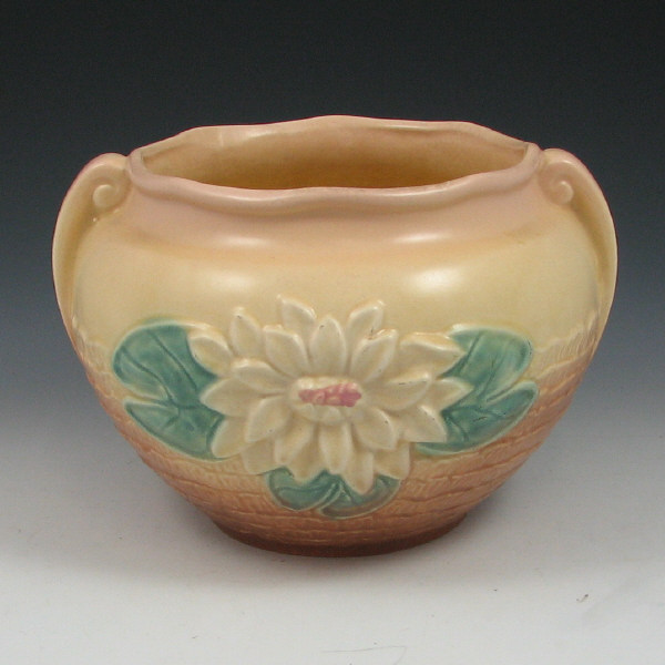 Appraisal: Hull Water Lily L- - Jardiniere - Mint Water Lily