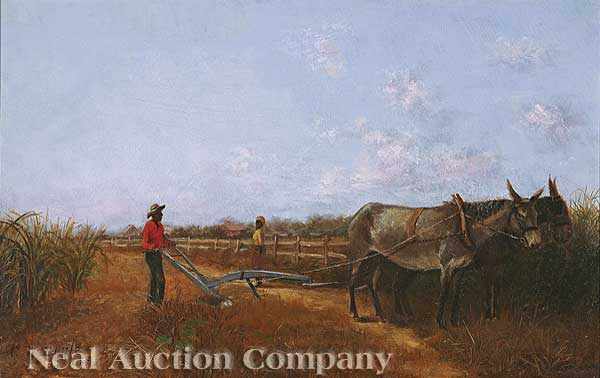 Appraisal: Charles Wellington Boyle American Louisiana - Sugar Cane Field oil