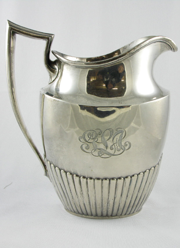 Appraisal: AN AMERICAN STERLING SILVER WATER PITCHER ozs - pts in