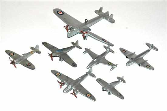 Appraisal: Dinky No V Armstrong Whitley Bomber And Others silver with