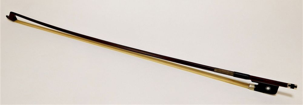 Appraisal: French Victor Fetique Quality Antique Cello Bow Victor Fetique France