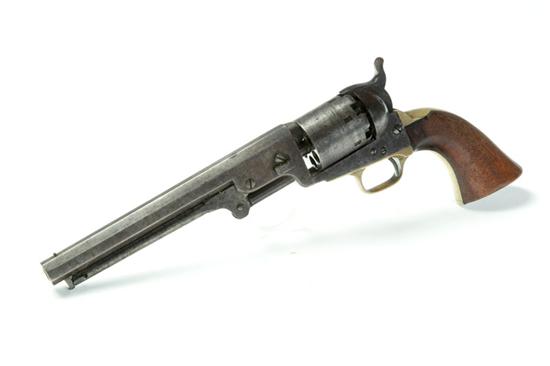 Appraisal: METROPOLITAN ARMS NAVY MODEL REVOLVER caliber six-shot cylinder '' octagonal