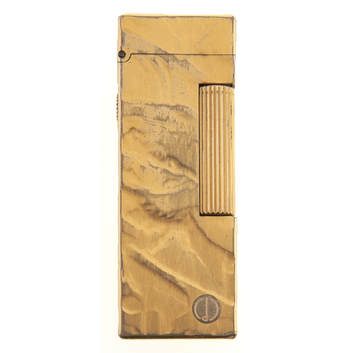 Appraisal: An Alfred Dunhill gold plated Rollagas cigarette lighter More Information