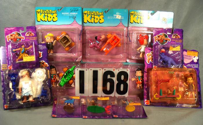 Appraisal: Lot of Flintones unopened character toys made by Mattel and