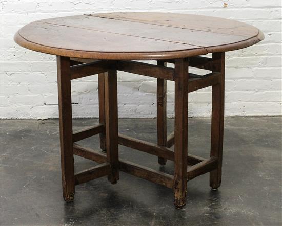 Appraisal: Sale Lot A Jacobean Oak Drop Leaf Table th th