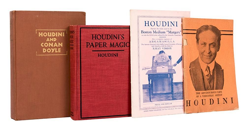 Appraisal: Two Books and Two Pamphlets on Houdini Houdini Harry Ehrich