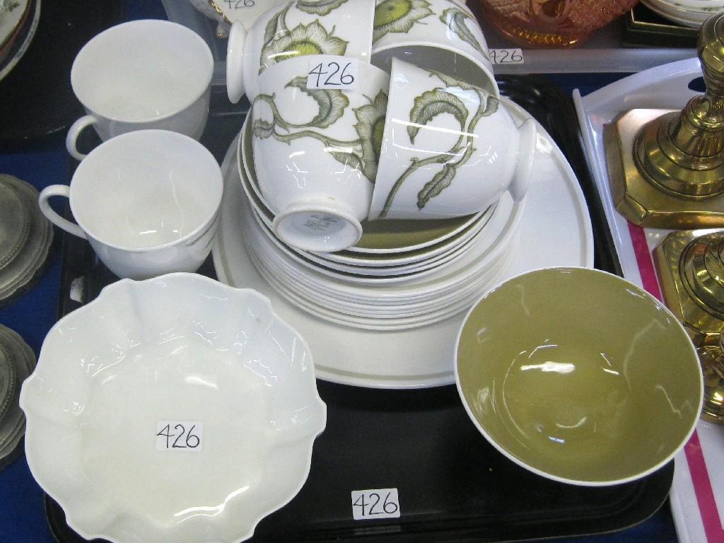 Appraisal: Lot comprising a tray of Susie Cooper teawares etc and