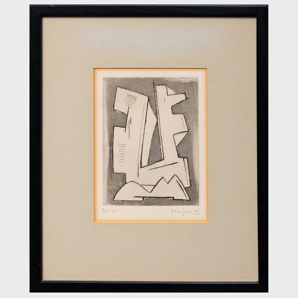 Appraisal: Alberto Magnelli - Untitled from Futurists Abstractionists Dadists The Forerunners