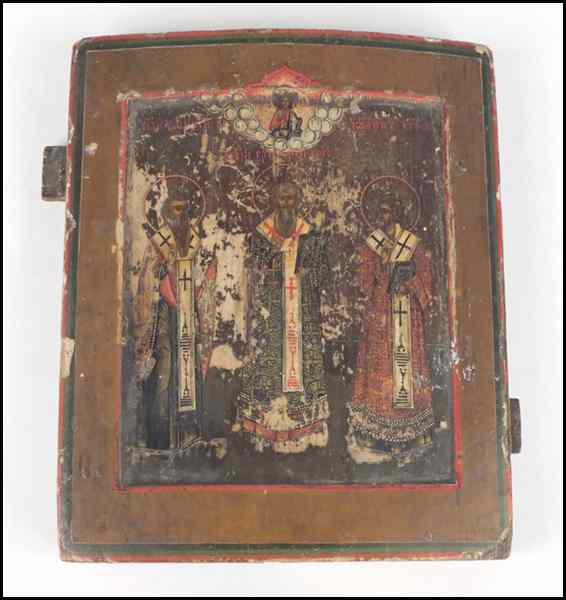 Appraisal: TH CENTURY RUSSIAN ICON '' x '' Condition No Specific