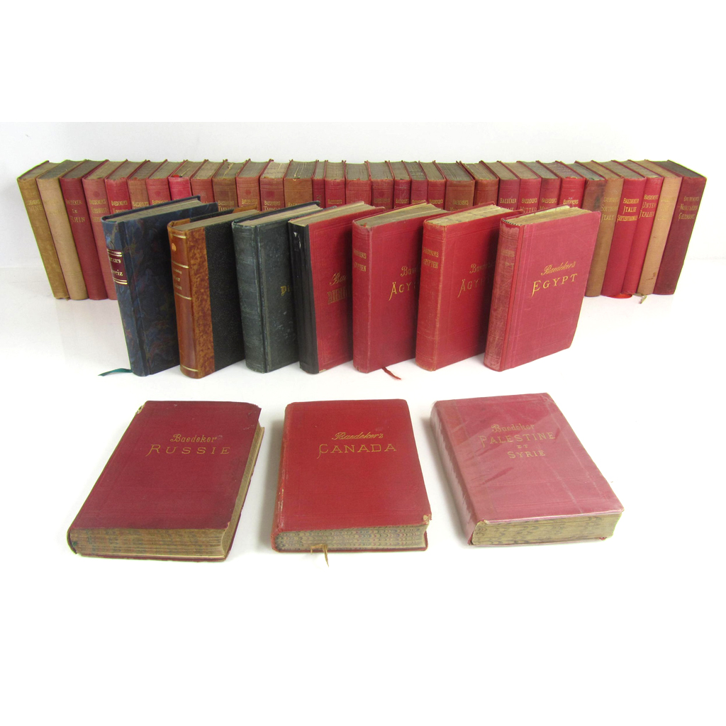 Appraisal: Baedeker travel guides - a large quantity including The Dominion