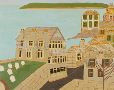 Appraisal: Bryan Pearce - Chy-an-Eglos from the Artist's Window St Ives