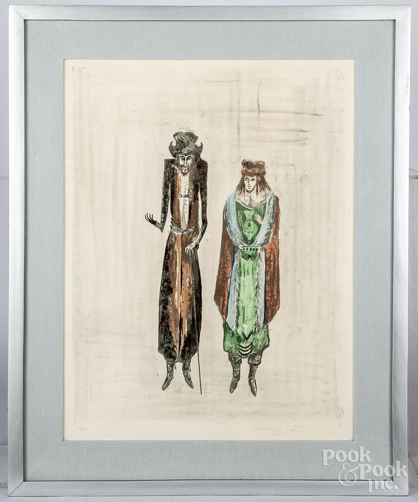 Appraisal: Leonora Carrington lithograph Leonora Carrington American Mexican - lithograph titled