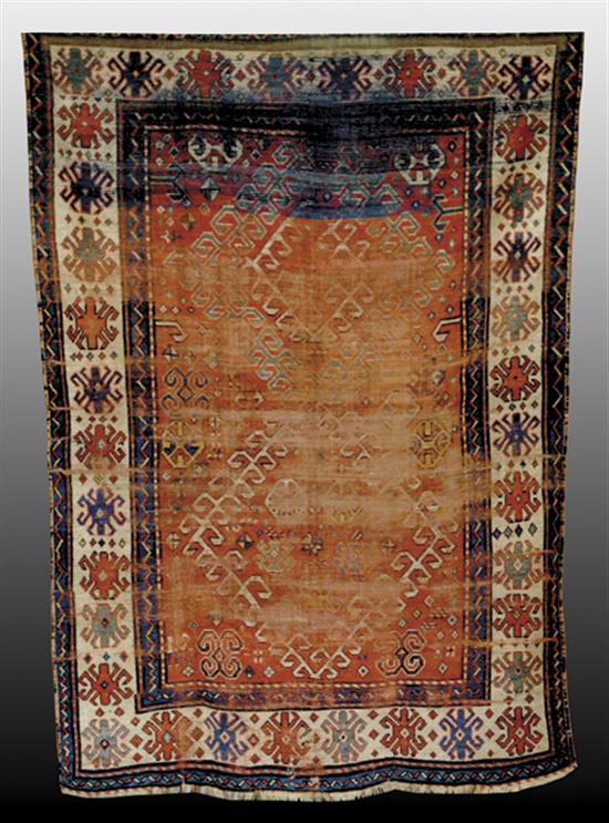 Appraisal: Kazak carpet circa ' x '