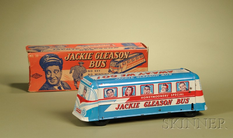 Appraisal: Wolverine Jackie Gleason Honeymooners' Special Bus c large scale lithographed