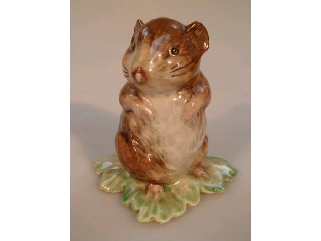 Appraisal: A Beswick Beatrix Potter figure Timmy Willie brown backstamp