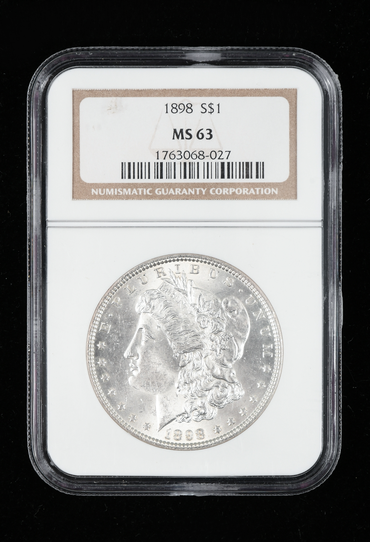 Appraisal: U S MINT -S MORGAN DOLLAR MS NGC GRADED Early