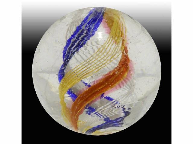 Appraisal: Naked Divided Core Marble Description Beautiful naked divided core with