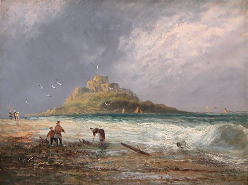 Appraisal: Artist Lara E Title Cornish View of St Michael's Mount