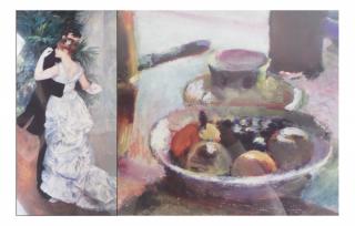 Appraisal: Two Prints Renoir and Matisse Comprising a Renoir print of