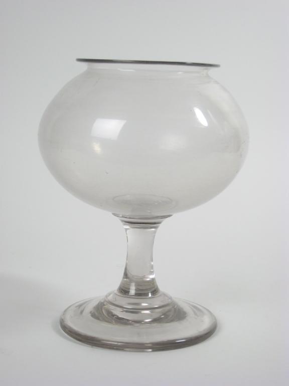 Appraisal: An th Century Chemist's Jar in clear glass on waisted