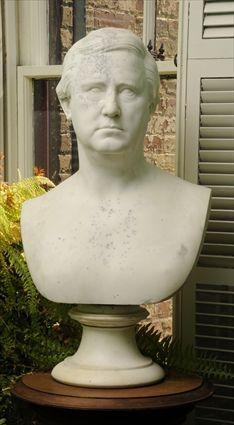 Appraisal: TH C SCHOOL BUST OF A GENTLEMAN Marble unsigned x