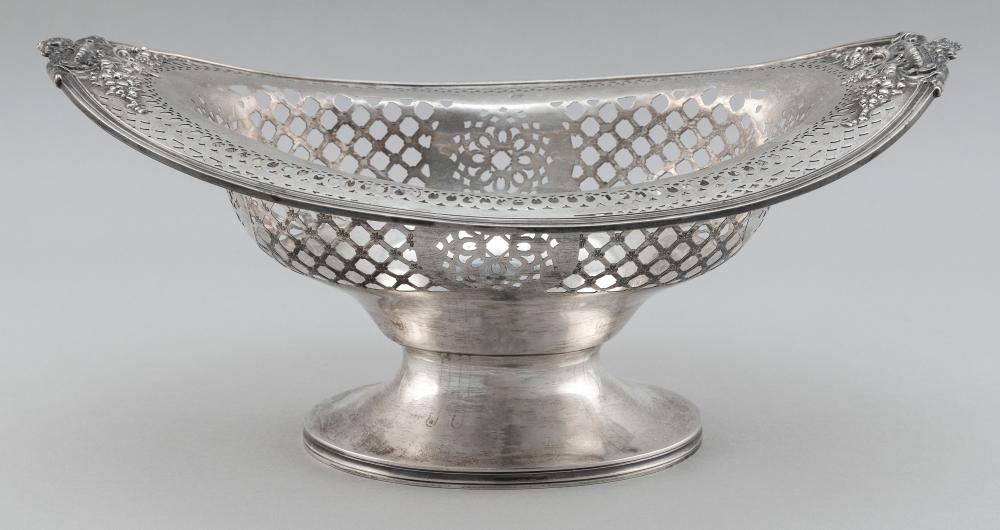 Appraisal: AMERICAN STERLING SILVER BASKET APPROX TROY OZ AMERICAN STERLING SILVER