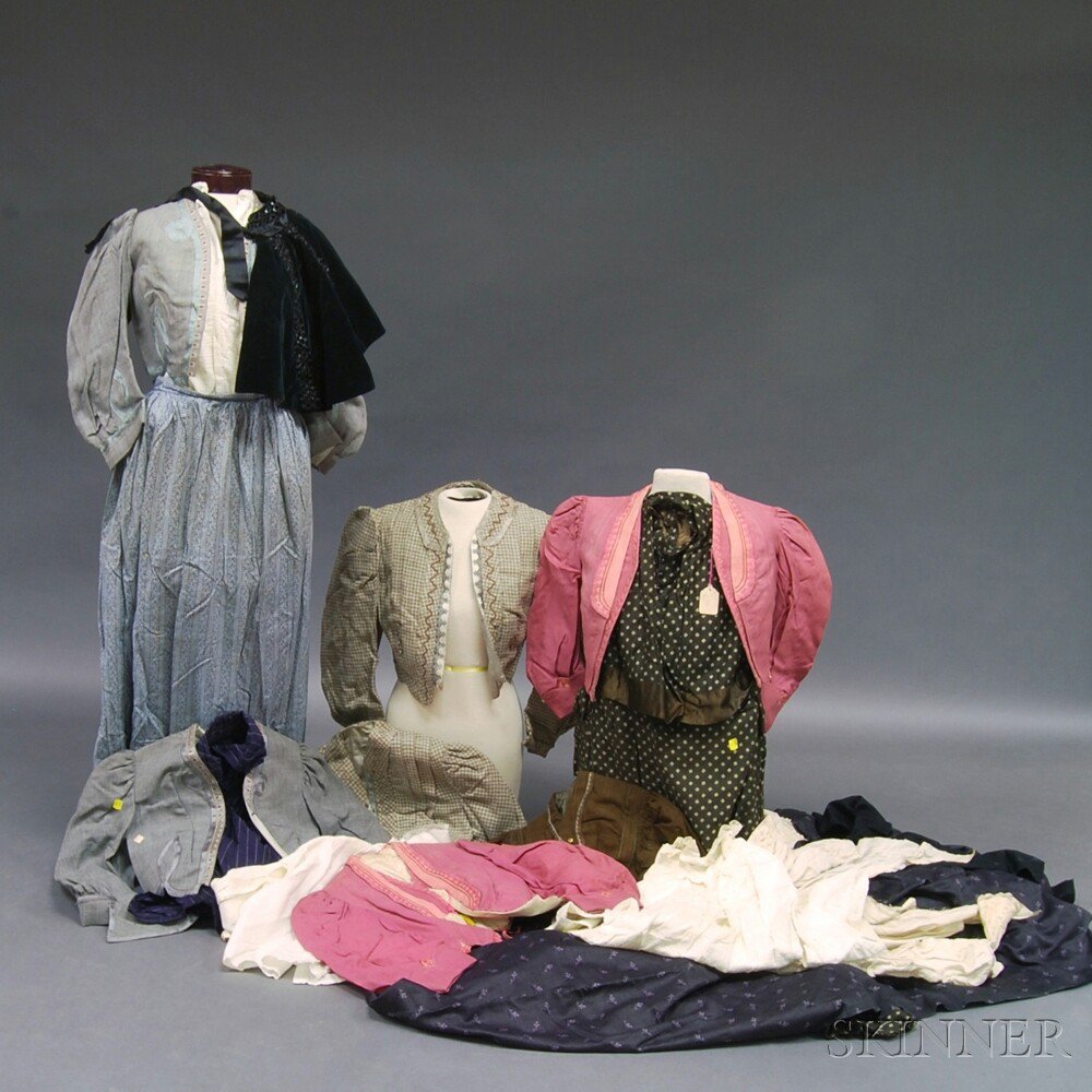 Appraisal: Collection of Antique Women's Clothing and Outerwear th th century