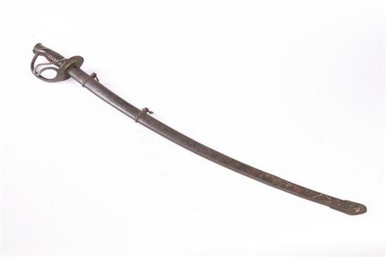 Appraisal: CIVIL WAR M CAVALRY SABER Marked for David J Millard