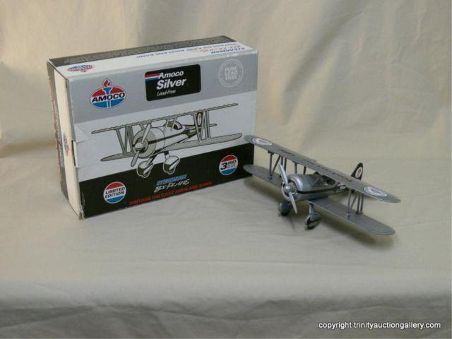 Appraisal: Amoco Limited Edition Die Cast Airplane Bank - Replica of