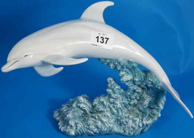 Appraisal: Royal Doulton Prestige Figure of a Dolphin ''Spirit'' HN