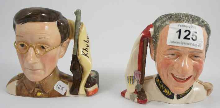 Appraisal: Royal Doulton Small Character Jugs Carry On Up The Khyber